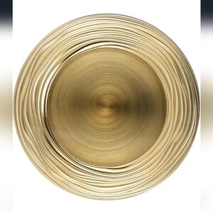 Elegant Gold Charger Plate